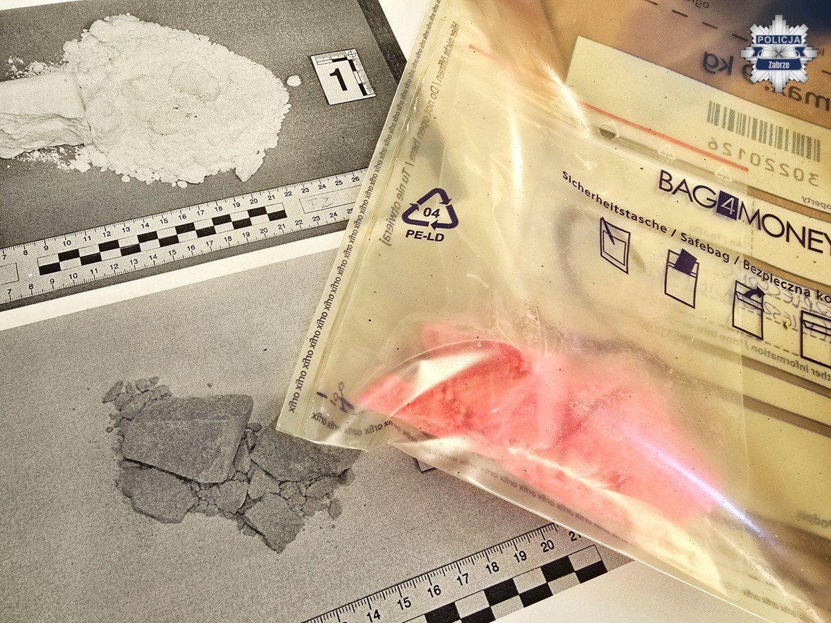 1 kg narkotyków, 100 tys. zł – zatrzymany handlarz narkotyków w Zabrzu!