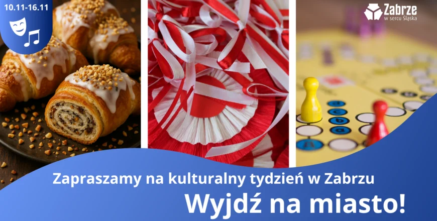 Tydzień pełen atrakcji w Zabrzu. Sprawdź, co dzieje się w mieście od 10 do 16 listopada