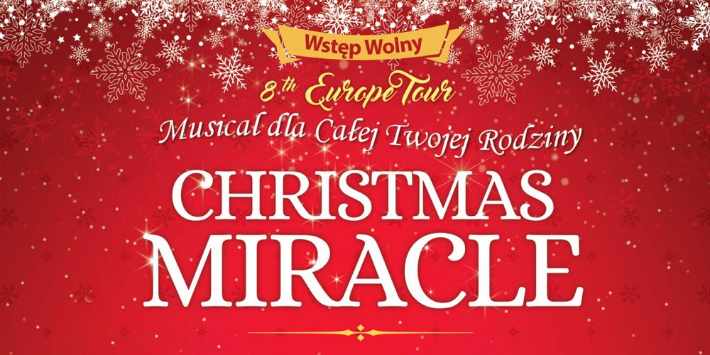 Magia świąt na scenie w Zabrzu. „Christmas Miracle” już w piątek – wstęp wolny!