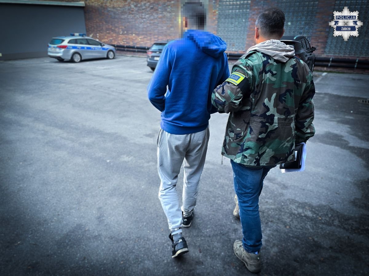 Śląscy łowcy głów zatrzymali poszukiwanego dwoma listami gończymi – wpadł w Zabrzu