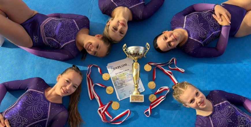 Iskra Zabrze Mistrzem Polski! Młode gimnastyczki najlepsze w kraju [FOTO]