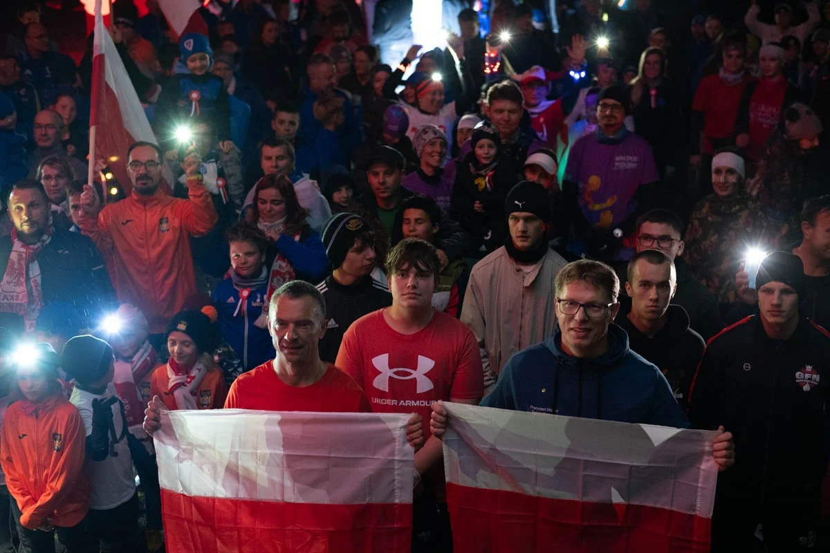 Bieg Niepodległości „Biegniemy w blasku wolności” w Świętochłowicach [ZDJĘCIA]