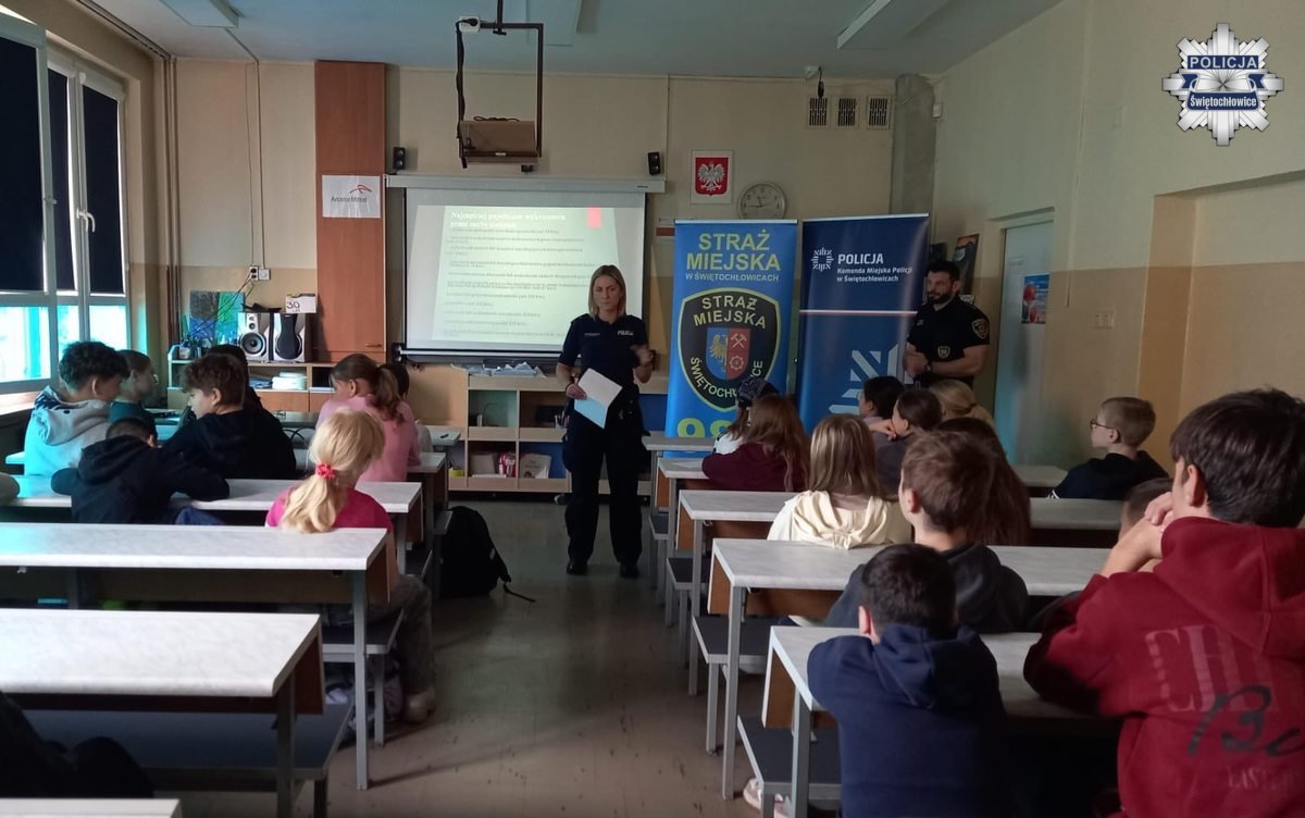 „Bezpieczne Świętochłowice – widzimy więcej” – kolejny dzień akcji edukacyjnej