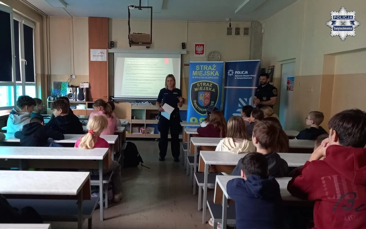 „Bezpieczne Świętochłowice – widzimy więcej” – kolejny dzień akcji edukacyjnej