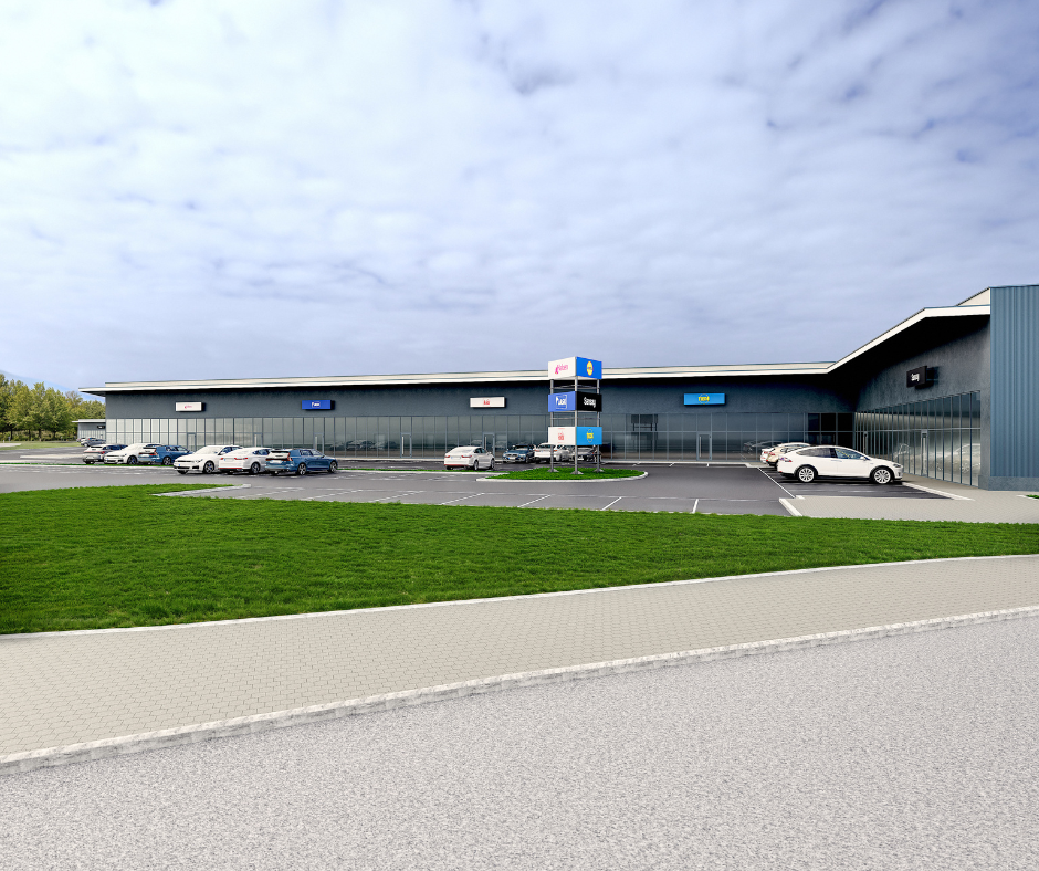 Kenpol Holding buduje nowy park handlowy przy ul. Śląskiej w Świętochłowicach