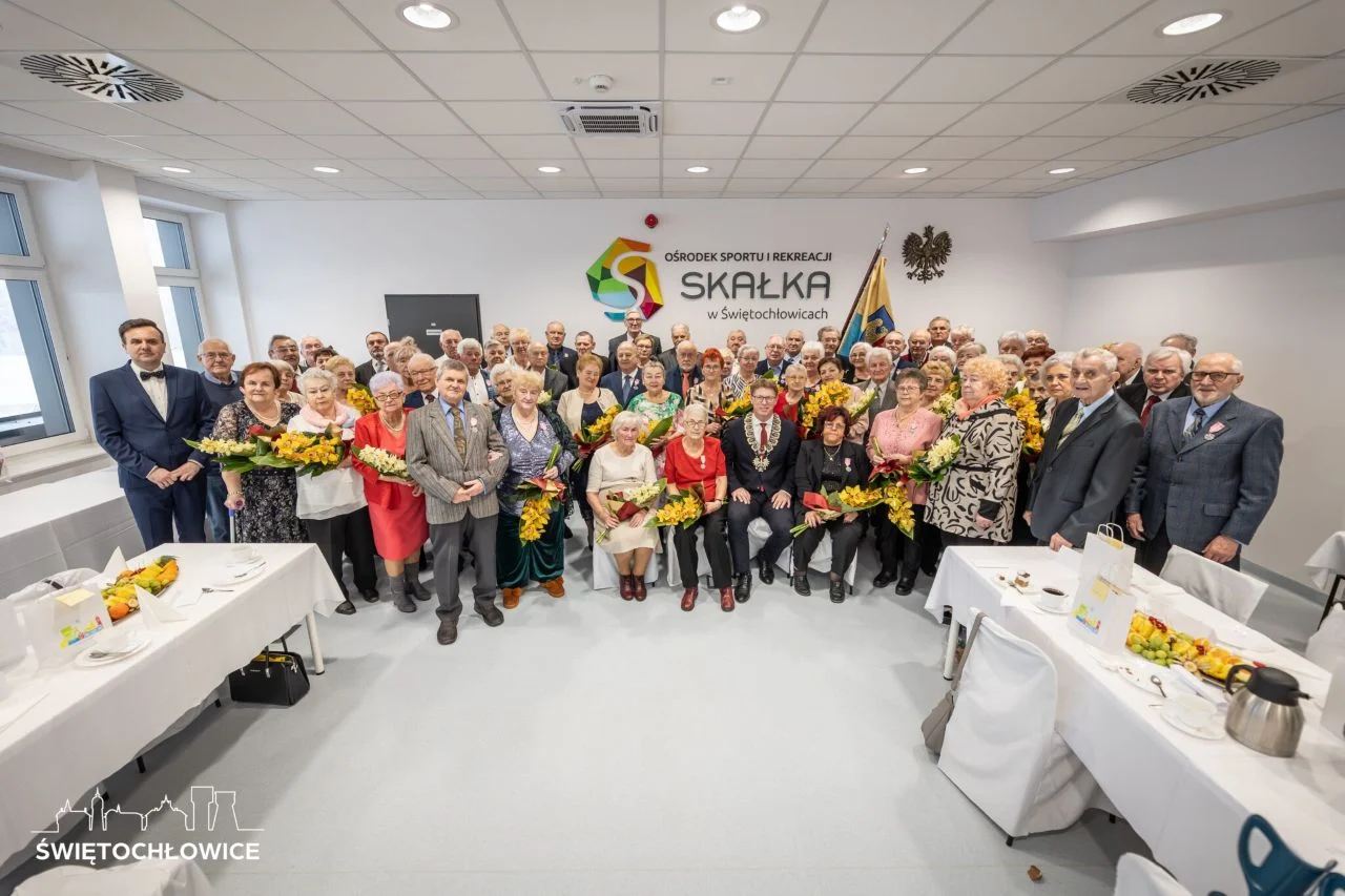 Świętochłowickie małżeństwa świętowały Złote, Diamentowe i Żelazne Gody