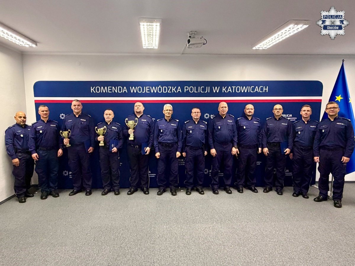 Najlepsi policjanci nagrodzeni. Asp. Arkadiusz Bochenek z Chorzowa wśród laureatów!