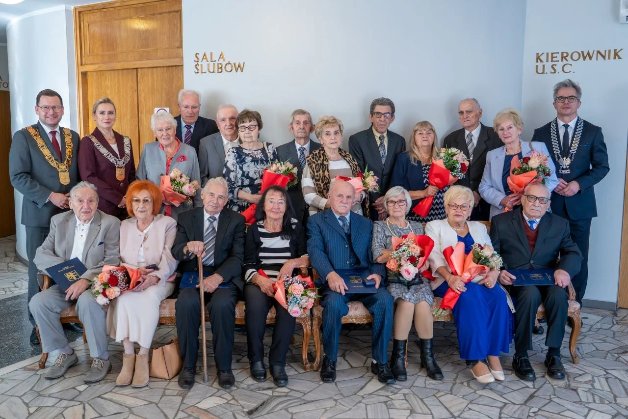 Chorzów świętuje małżeńskie jubileusze – nawet 60 lat razem!