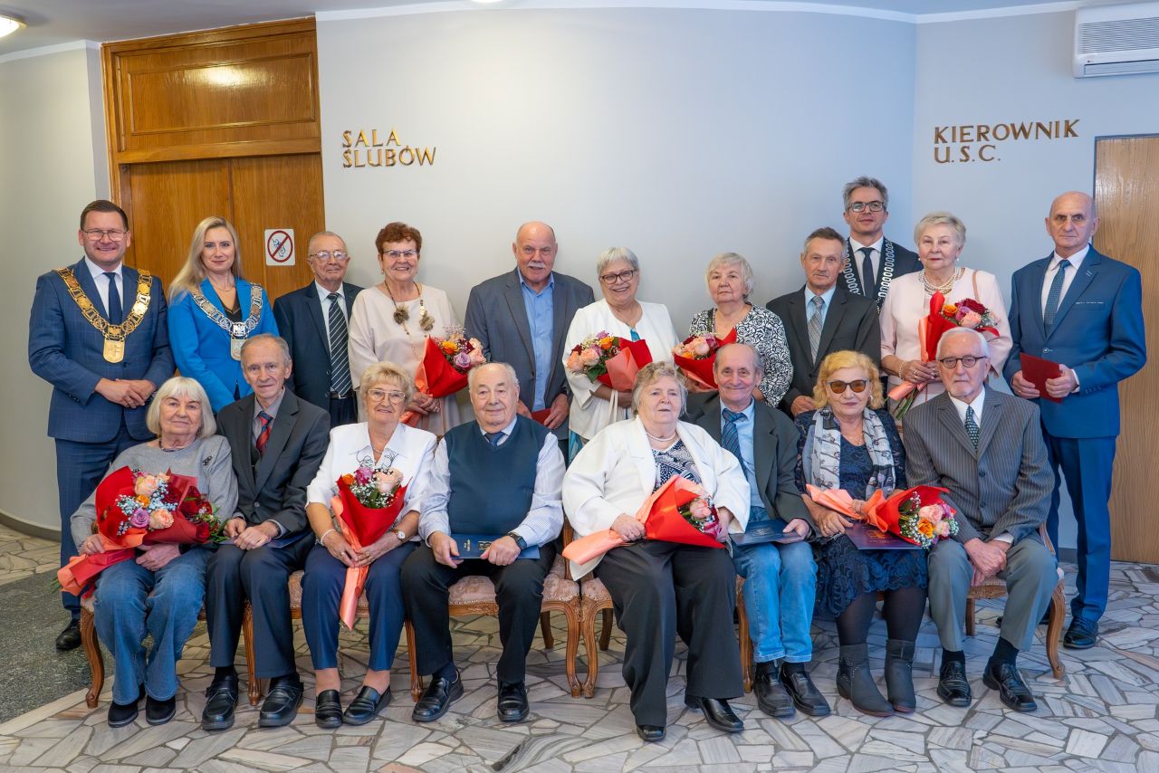 Chorzów świętuje małżeńskie jubileusze – nawet 60 lat razem!