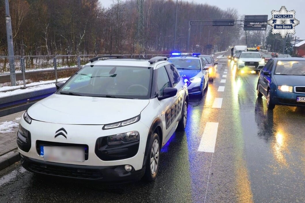 Świadek zatrzymał nietrzeźwą kierującą w Rudzie Śląskiej! 45-latka miała ponad 2 promile
