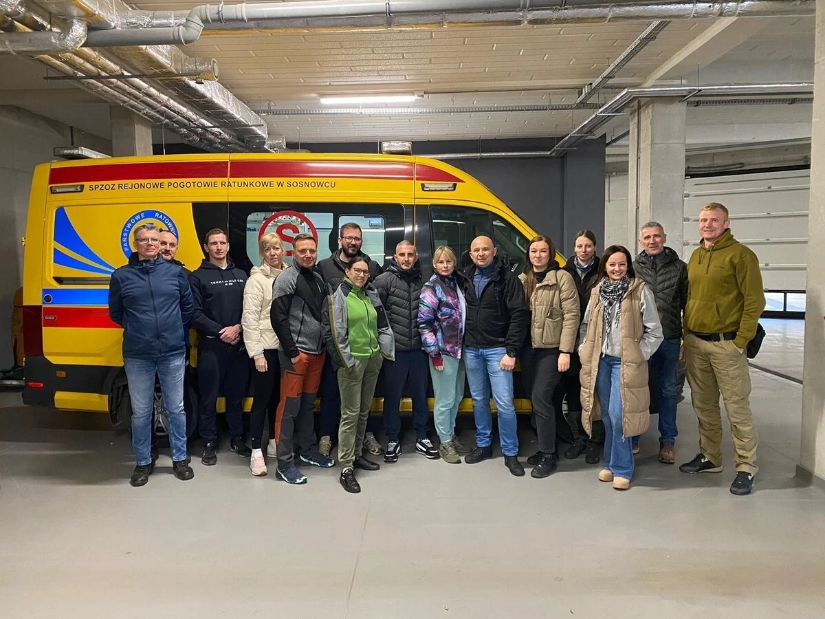 Sosnowieccy policjanci ponownie szkolą medyków!