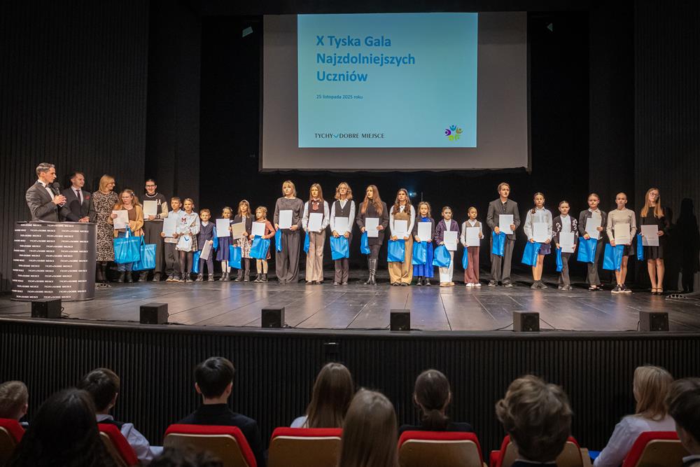 X Tyska Gala Najzdolniejszych Uczniów – rekordowa liczba stypendiów i wyróżnień