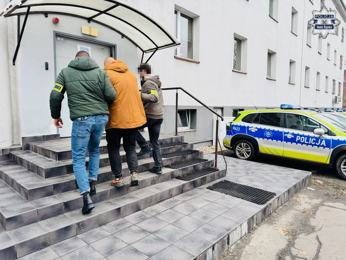 Pseudokibic zatrzymany za brutalny rozbój w Rudzie Śląskiej!