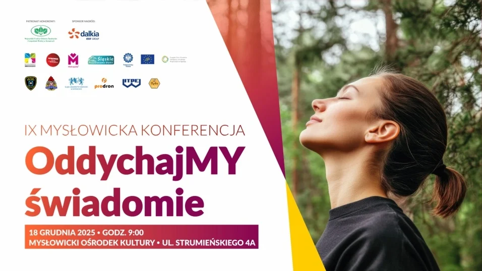 Konferencja "OddychajMY świadomie" w Mysłowicach – prelekcje o ochronie powietrza