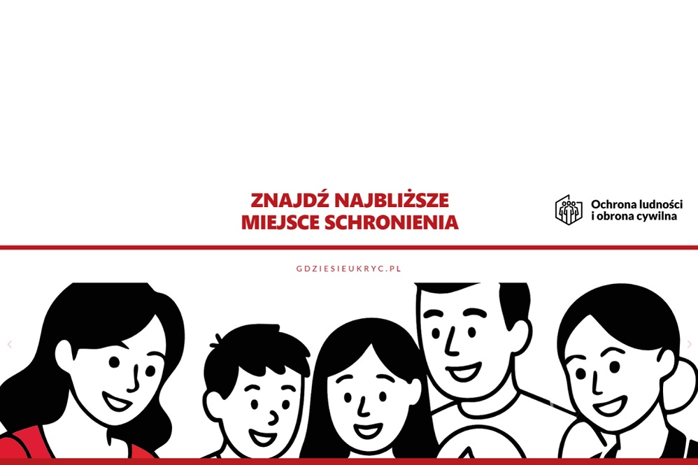 Bezpłatna aplikacja wskaże najbliższy Punkt Schronienia. Jak to działa?