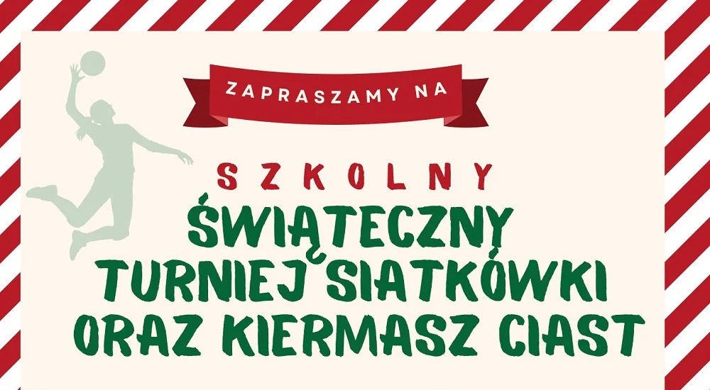Świąteczny turniej siatkówki i kiermasz ciast dla Wojtusia w II LO
