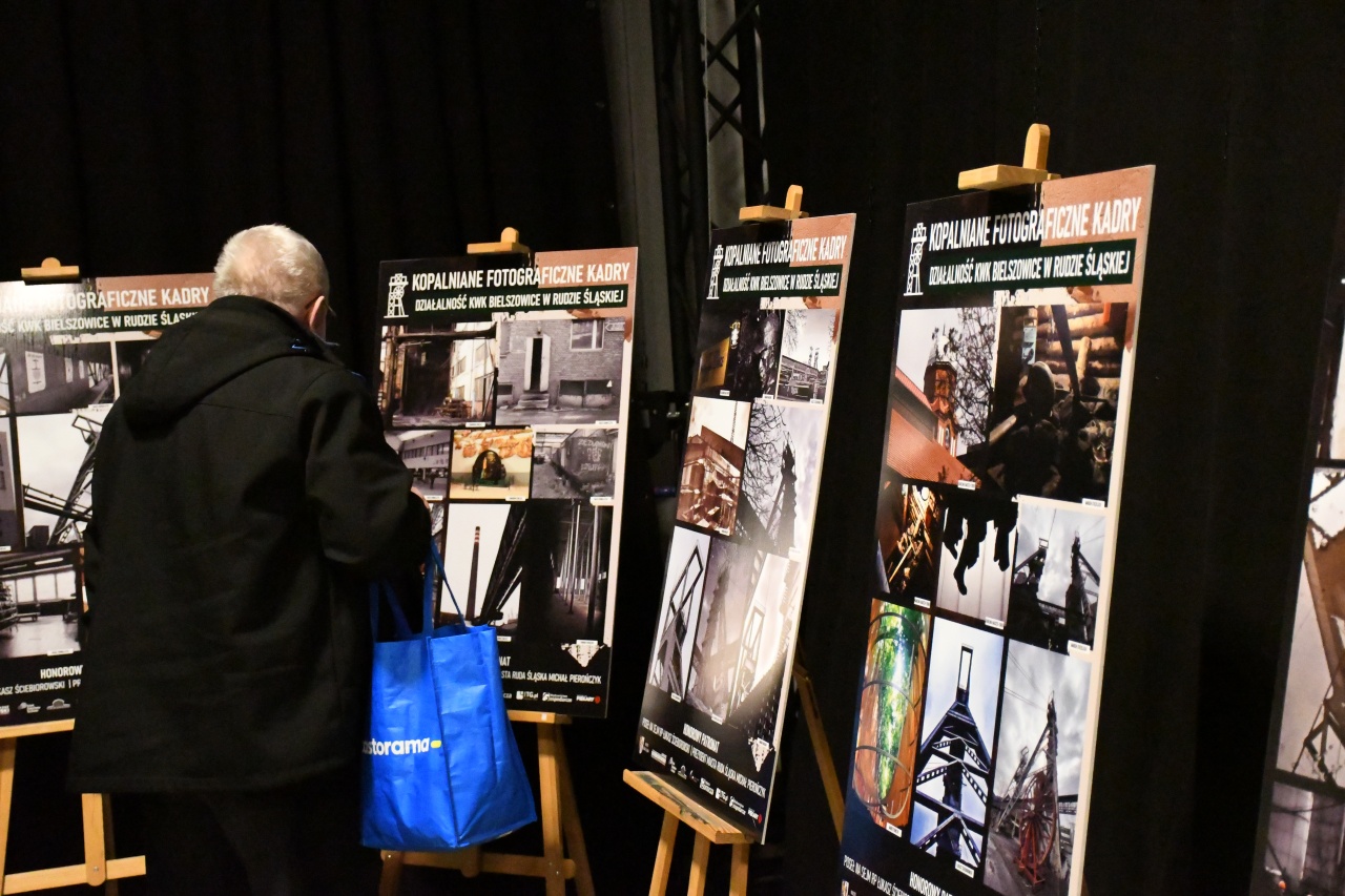 Wystawa KWK Bielszowice - Stacja Biblioteka 18