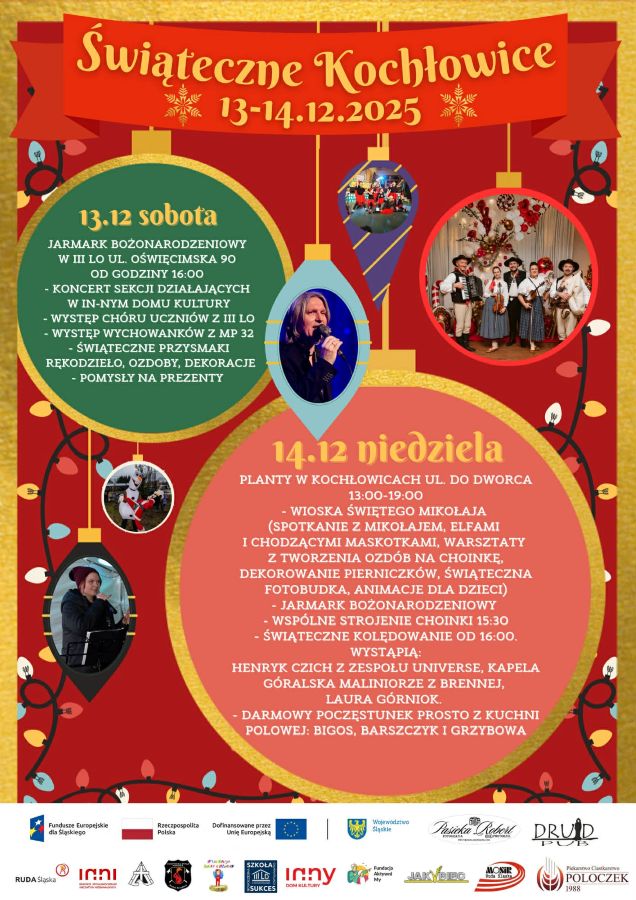 Świąteczne Kochłowice – zbliża się weekend pełen świątecznych atrakcji!