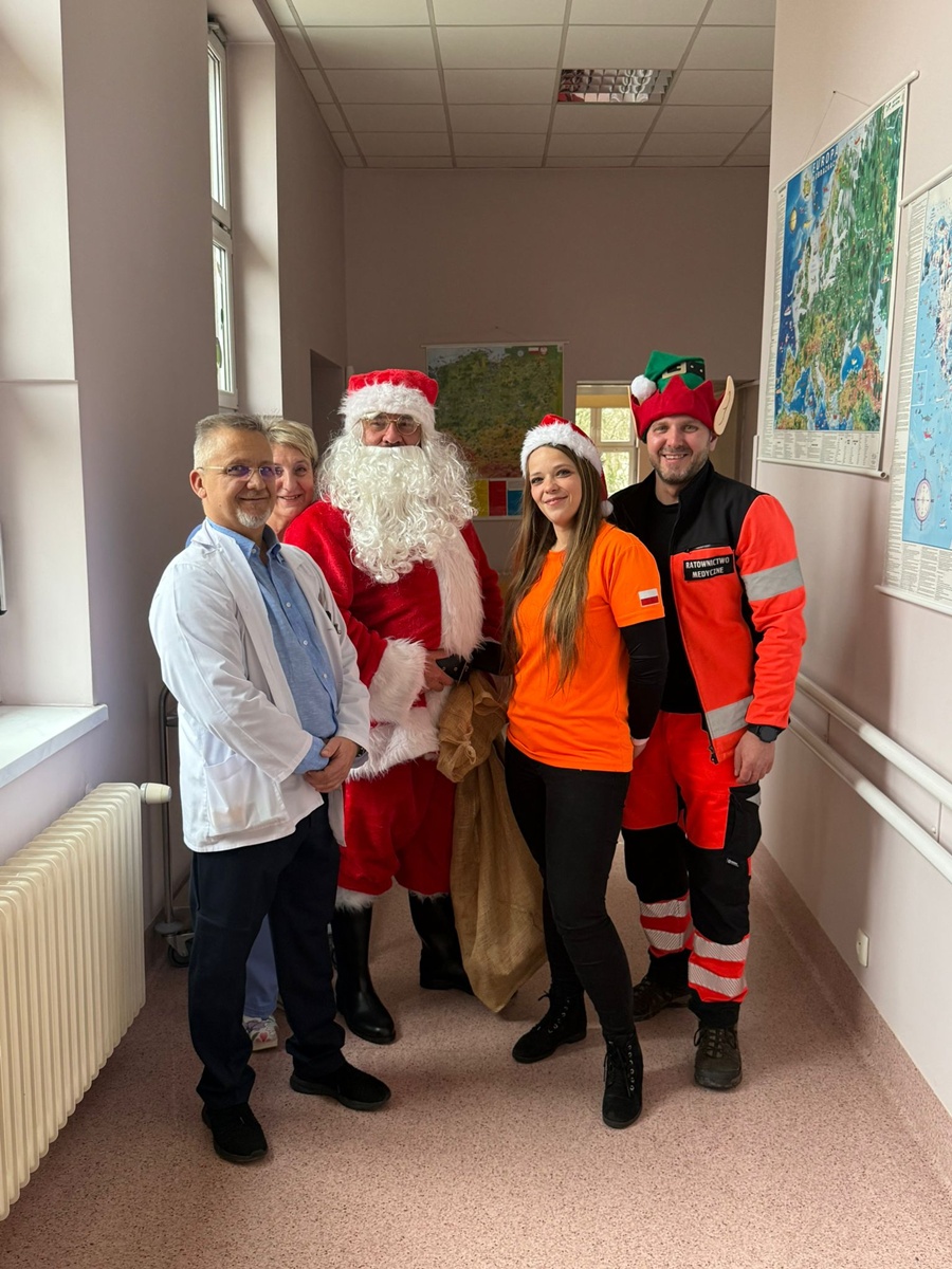Mikołaj w Szpitalu Miejskim w Rudzie Śląskiej 2