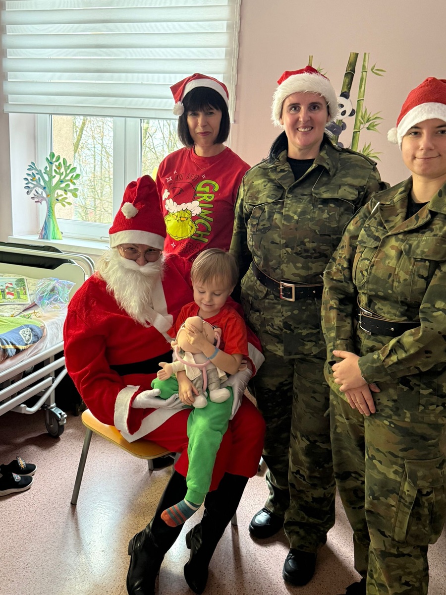 Mikołaj w Szpitalu Miejskim w Rudzie Śląskiej 4