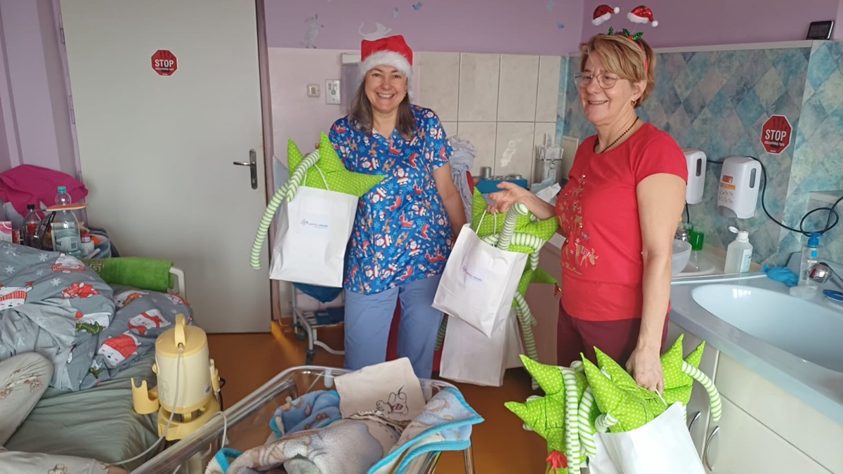 Mikołaj w Szpitalu Miejskim w Rudzie Śląskiej 11