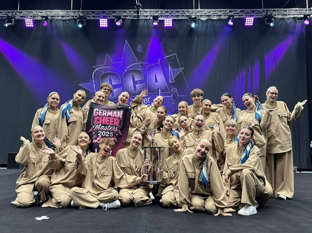 Formacja taneczna El Viento na szczycie podium na zawodach w Niemczech!