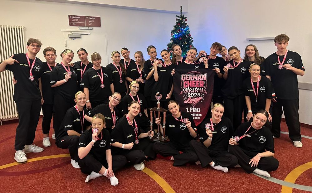 Formacja taneczna El Viento na szczycie podium na zawodach w Niemczech!