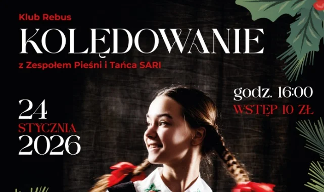 Kolędowanie z „SARI” w Żorach. Wspólne śpiewanie i tradycja w Klubie Rebus