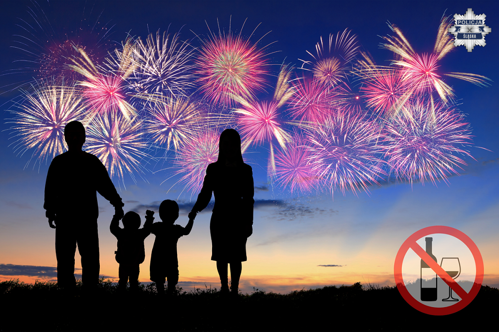 Sylwester z najmłodszymi: policja przypomina o kluczowych zasadach