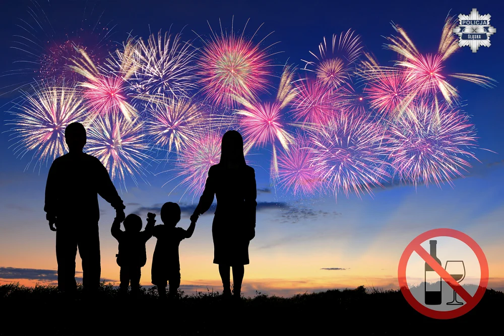 Sylwester z najmłodszymi: policja przypomina o kluczowych zasadach