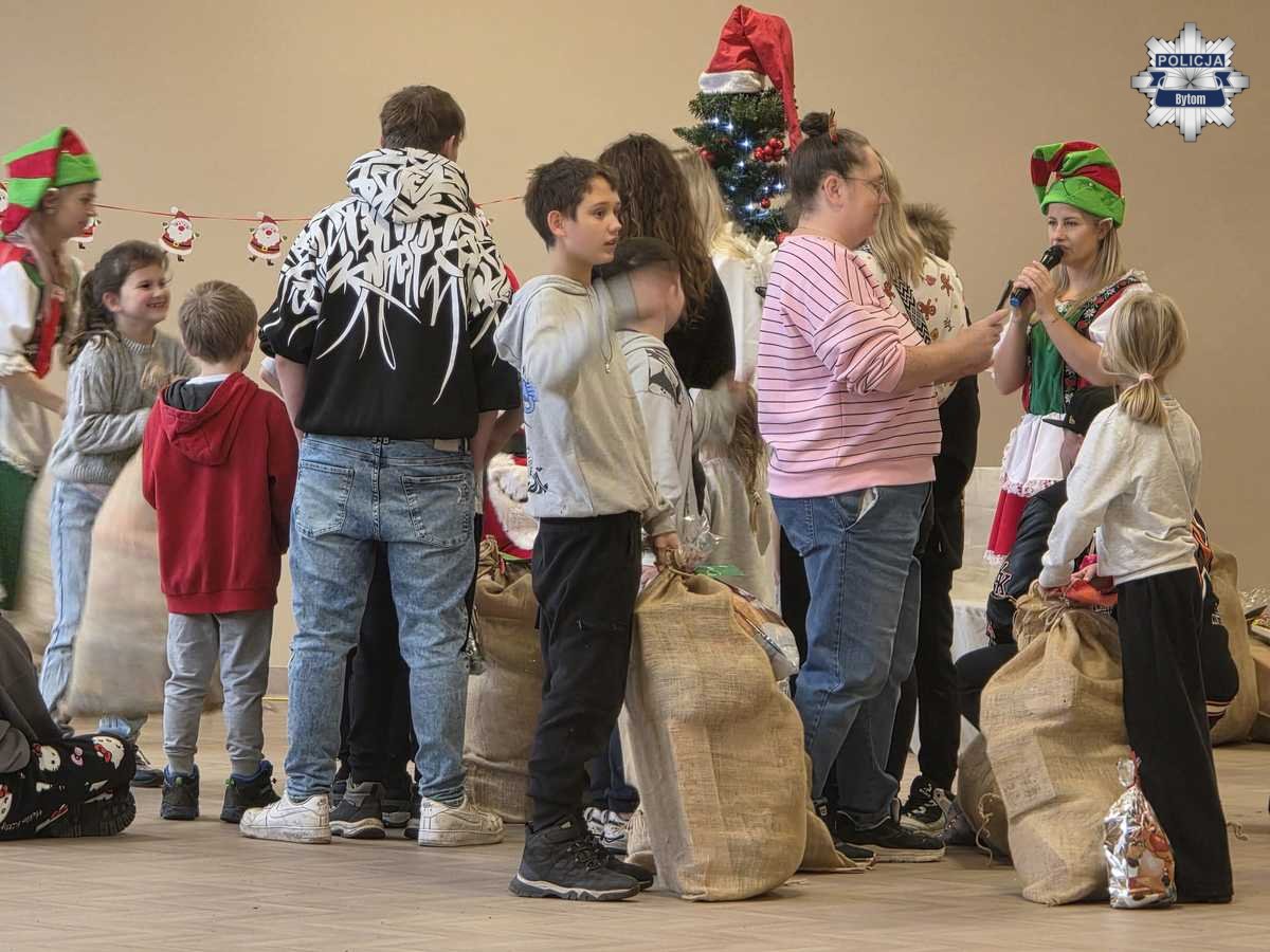 Za nami mikołajkowe spotkanie z bytomskimi policjantami / fot. KMP Bytom