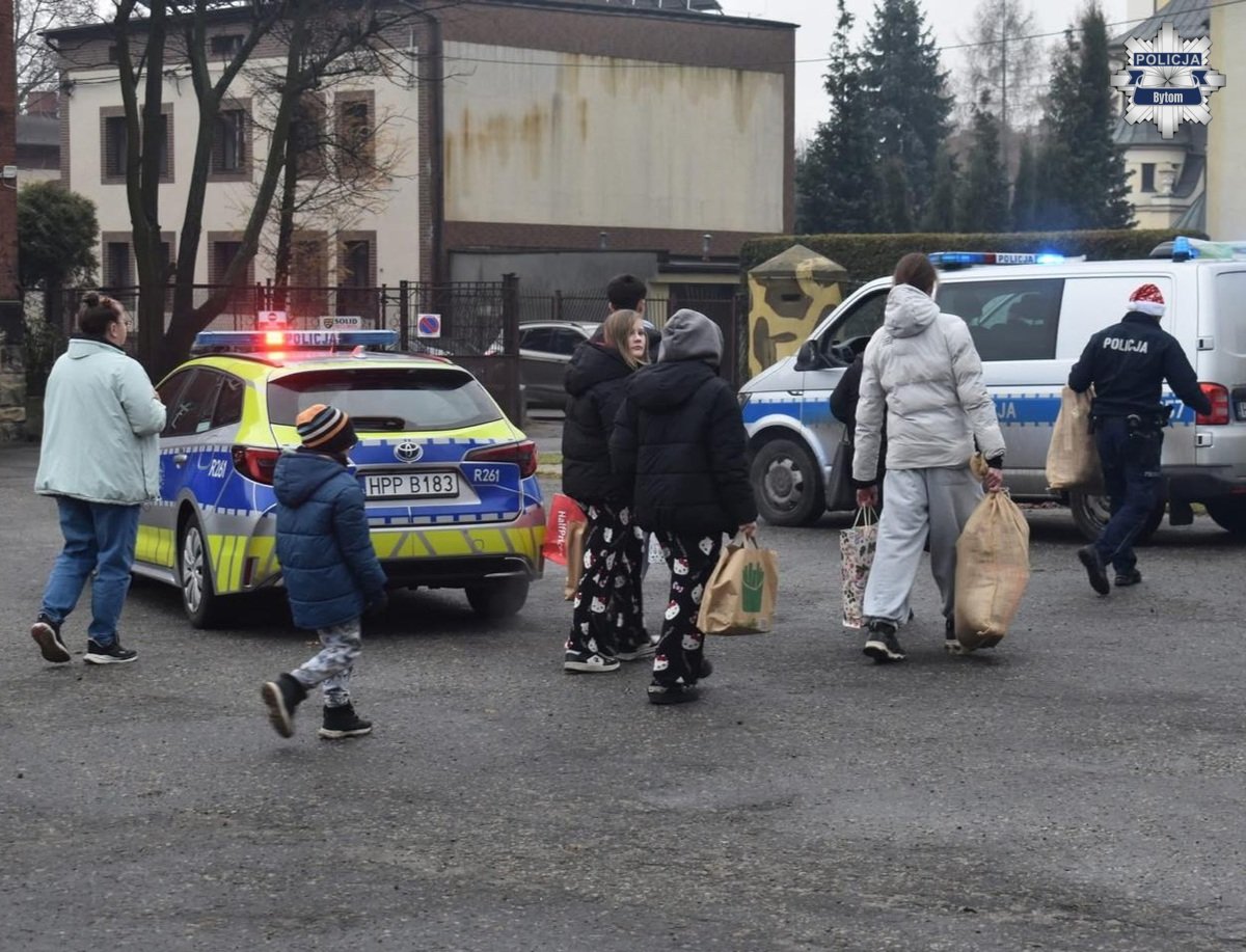 Za nami mikołajkowe spotkanie z bytomskimi policjantami / fot. KMP Bytom