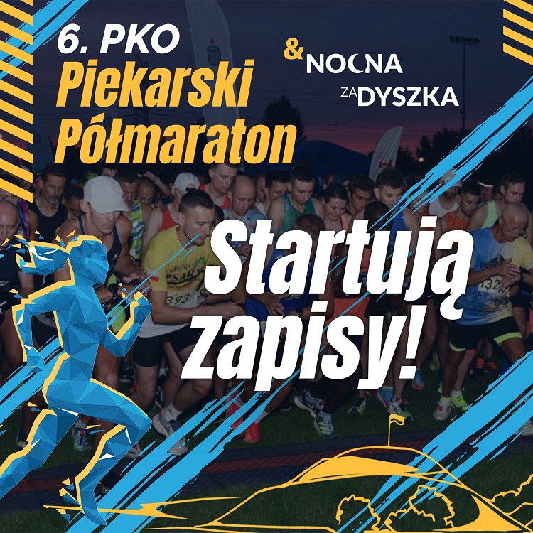 Ruszyły zapisy na 7. PKO Piekarski Półmaraton 2026. Start nocą 18 lipca / fot. UM Piekary Śląskie