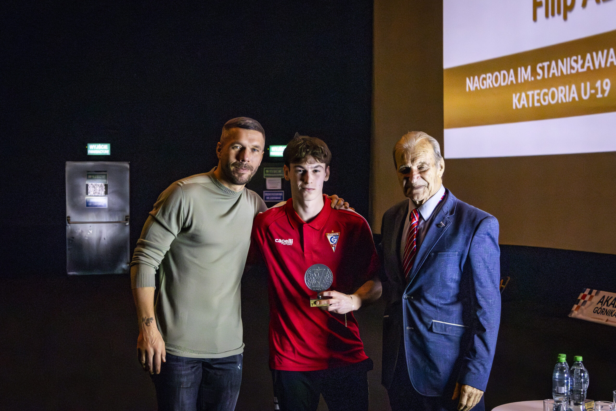 Zabrze: V Świąteczna Gala Nagród im. Stanisława Oślizło z udziałem Lukasa Podolskiego