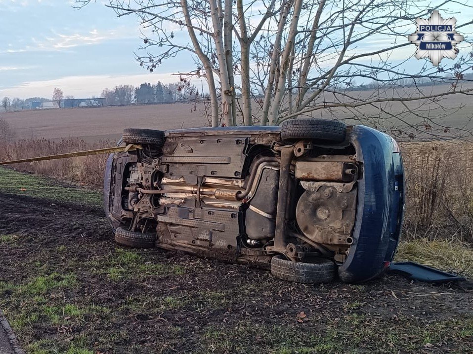 Intensywny poranek na drogach powiatu mikołowskiego / fot. Śląska Policja
