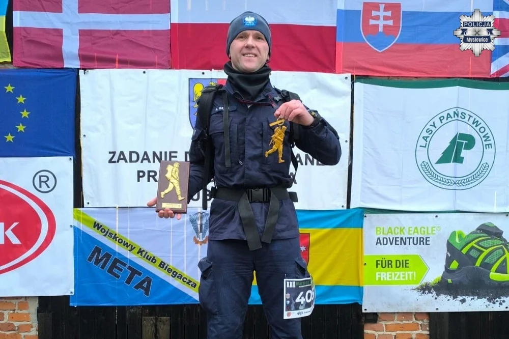 Sierż. Adam Głos z Mysłowic na podium Maratonu Komandosa