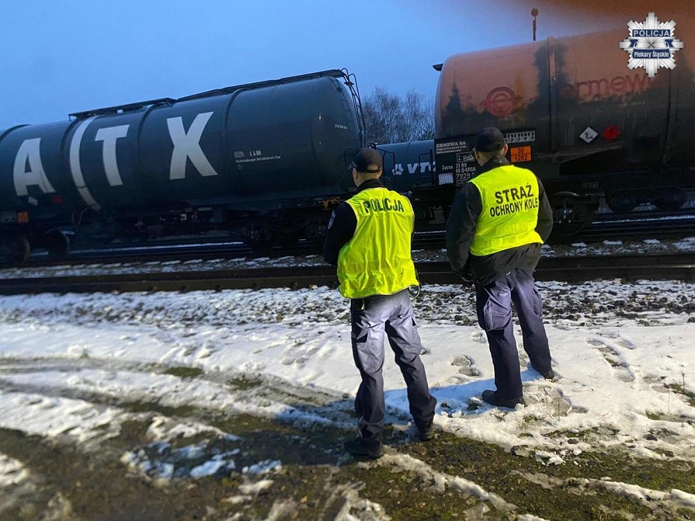 Piekary Śląskie w gotowości: Policja wzmacnia patrole na liniach kolejowych