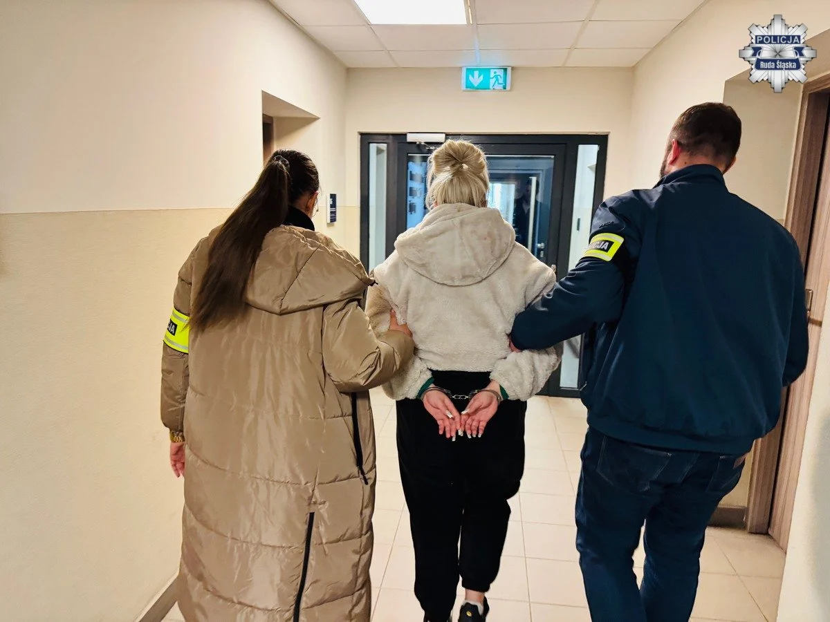 Brutalne pobicie w Rudzie Śląskiej. Nastolatki zaatakowały dwoje przechodniów na ulicy Solidarności / fot. KMP Ruda Śląska