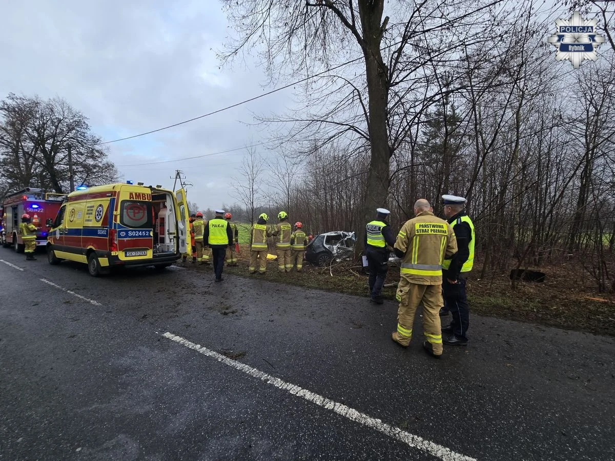 Tragiczny wypadek na ulicy Czecha w Rybniku. Dwie ofiary śmiertelne