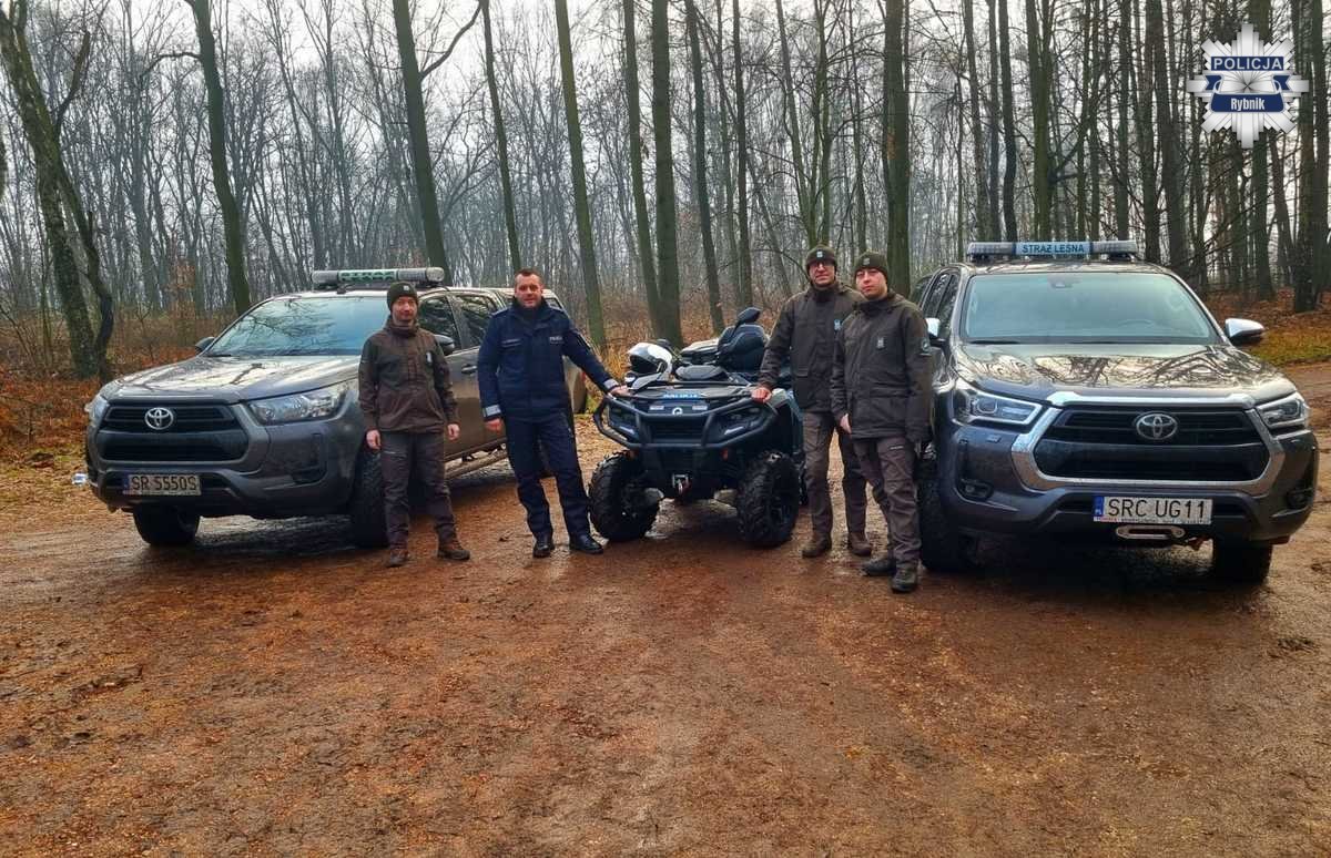 Działania "Cross 2025" – walka z nielegalnymi wjazdami na tereny leśne