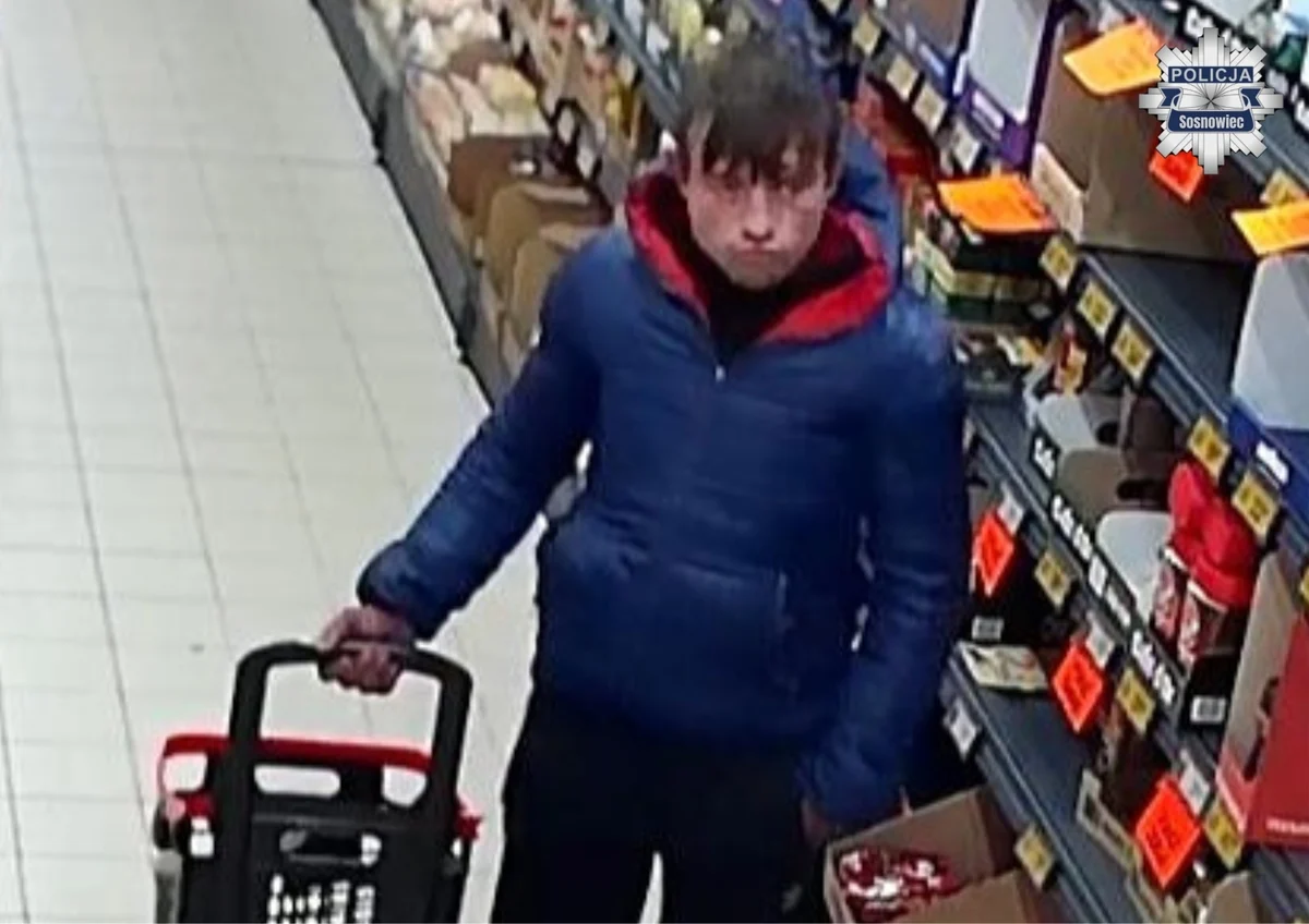 Poszukiwania sprawcy kradzieży w Sosnowcu