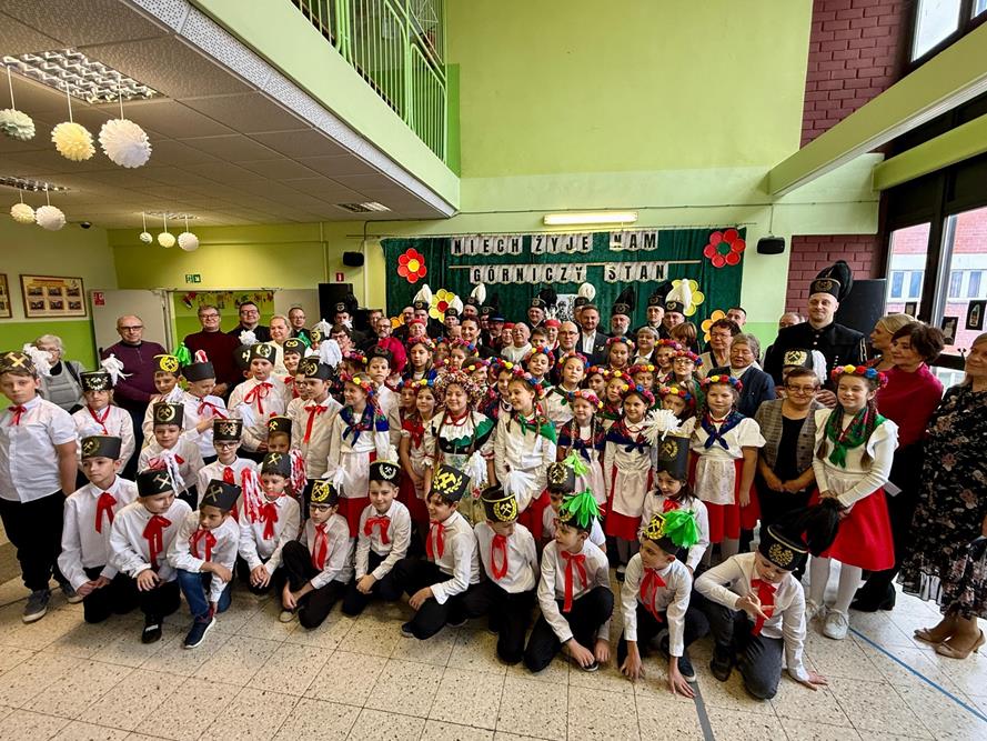 Barbórka w Szkole Podstawowej nr 4: Uczniowie uczcili święto górników