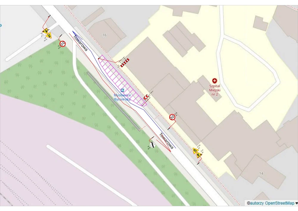 Zmiany w organizacji ruchu przy Szpitalu nr 2. Mogą wystąpić utrudnienia