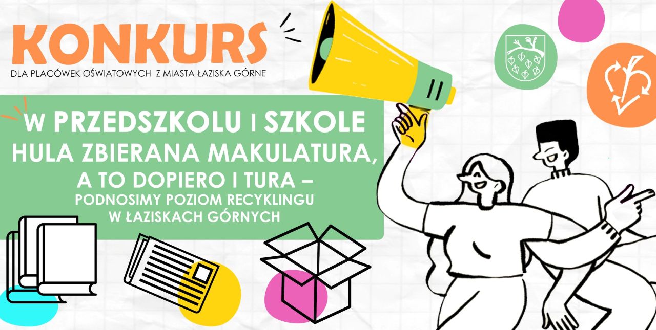 Konkurs na zbiórkę makulatury w Łaziskach Górnych – recykling dla szkół i przedszkoli