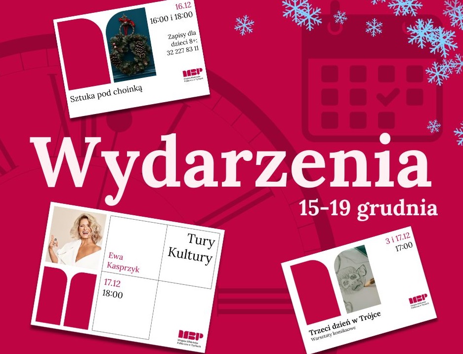 Zajęcia artystyczne, seanse filmowe i spotkanie z Ewą Kasprzyk – sprawdź, co czeka na Ciebie w tyskiej bibliotece