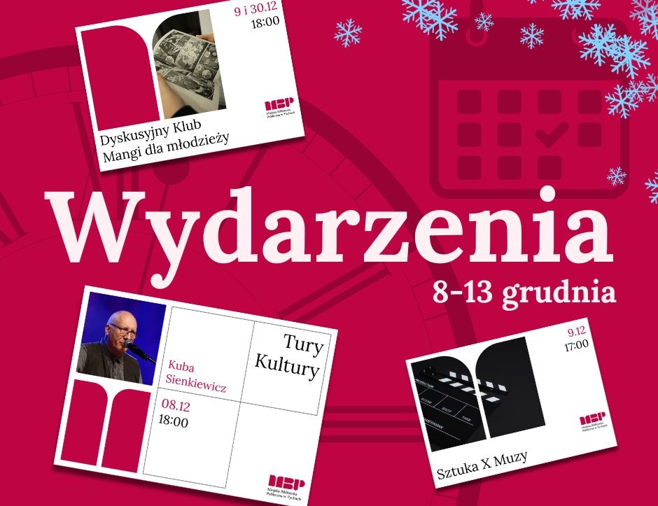 W bibliotece zawsze coś się dzieje. Sprawdź ofertę tyskiej biblioteki na ten tydzień