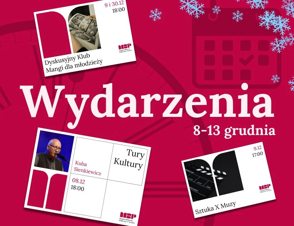 W bibliotece zawsze coś się dzieje. Sprawdź ofertę tyskiej biblioteki na ten tydzień