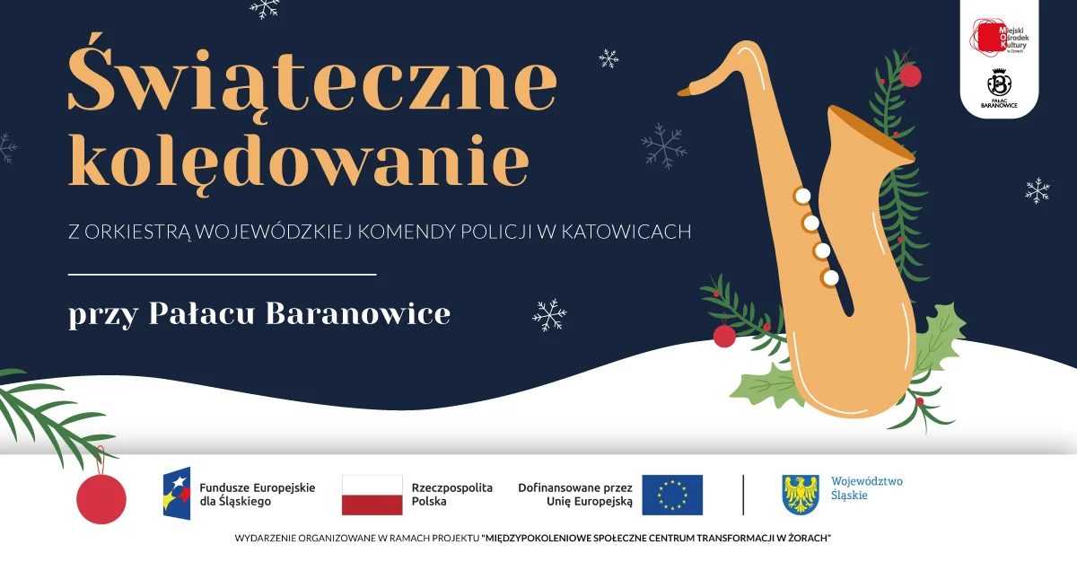 Świąteczne Kolędowanie w Pałacu Baranowice – wyjątkowe wydarzenie w Żorach