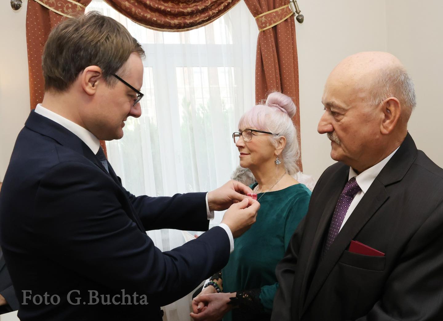 Uroczystość wręczenia medali parom małżeńskim w Zabrzu – 50, 60, 65 lat razem