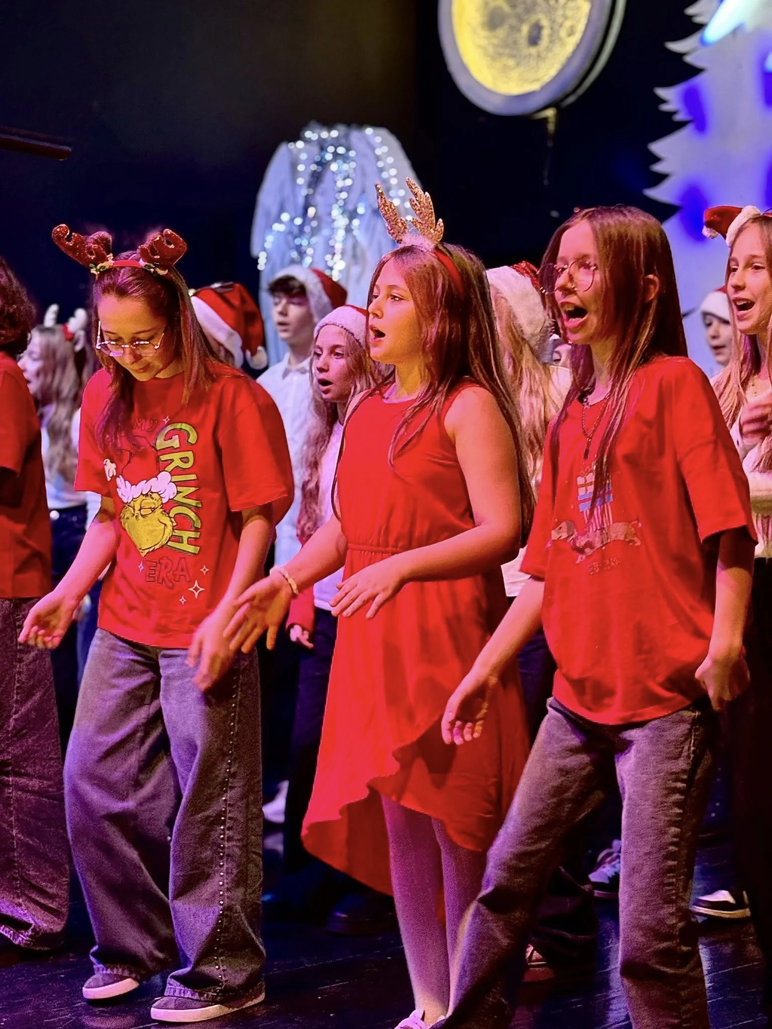 Świąteczny koncert uczniów klas IV i V w Zabrzu / fot. Szkoła Społeczna w Zabrzu